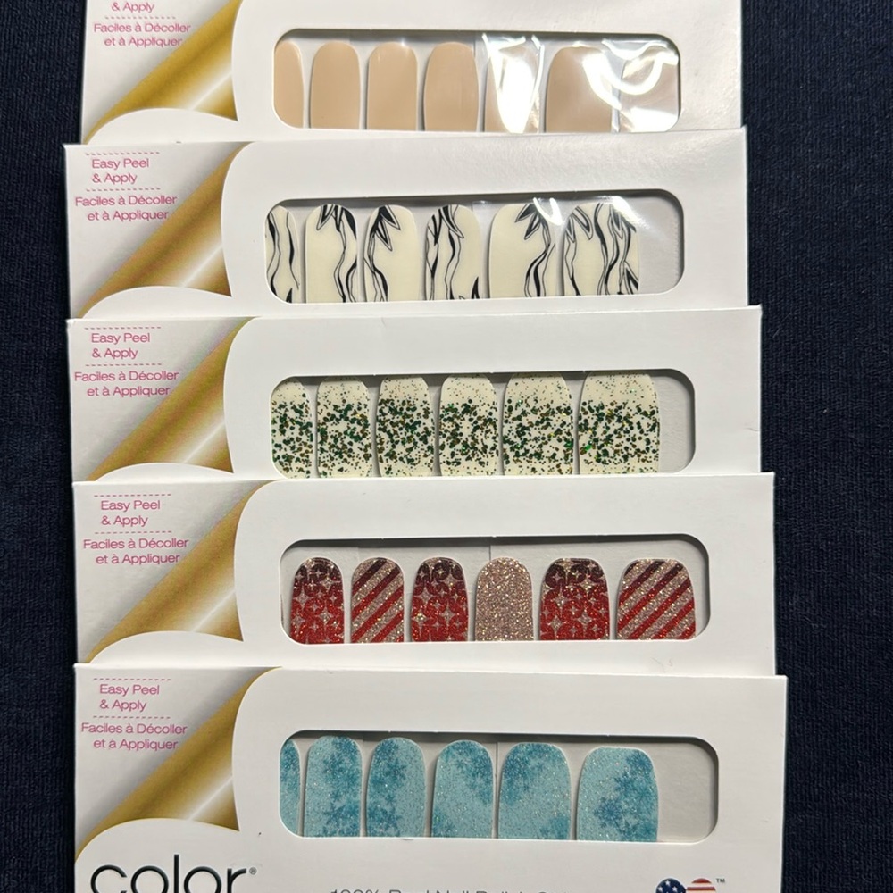 5 Color Street Set Bundle